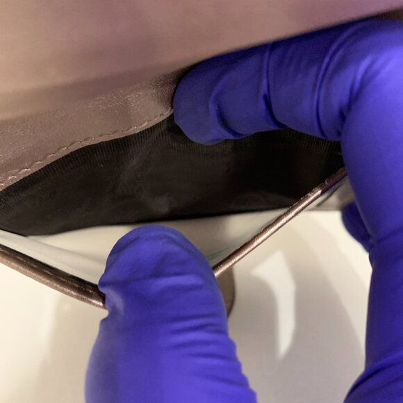 Gucci Beige Micro GG Card Case sku#84212 (Gently used) - Picture 9 of 12